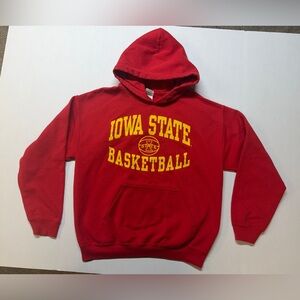 Gildan Iowa State University Basketball Men’s Medium Red College Hoodie